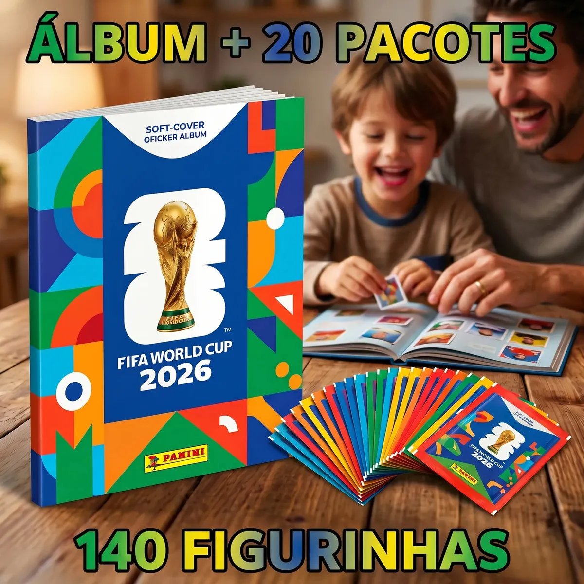 Kit Álbum Copa 2026 Panini 1