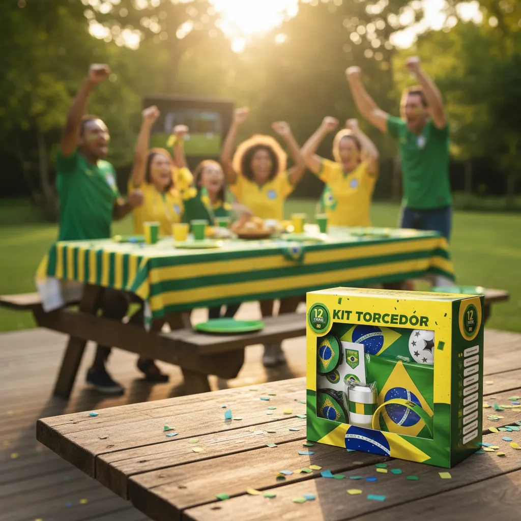 Kit Torcedor Brasil 4